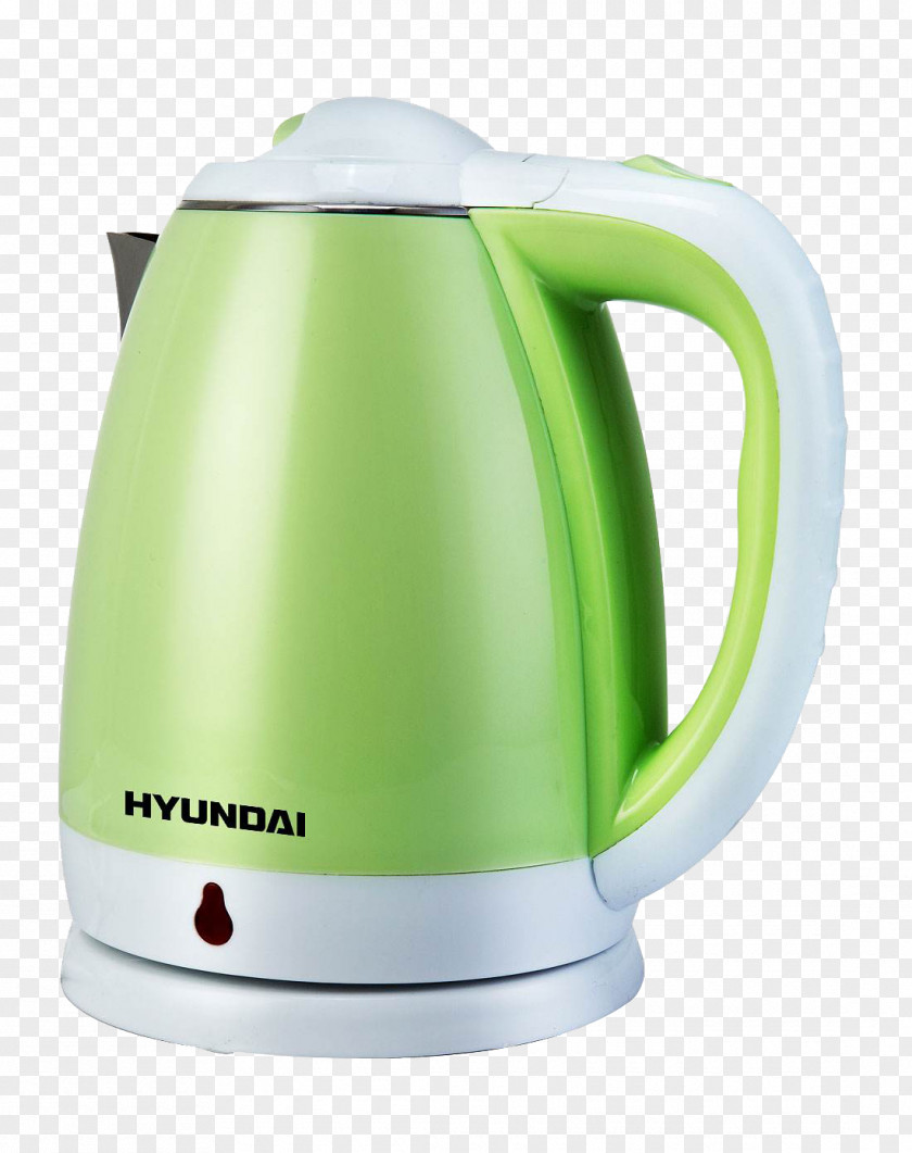 HYUN Brand Green Hot Electric Kettle Heating Electricity Blender PNG