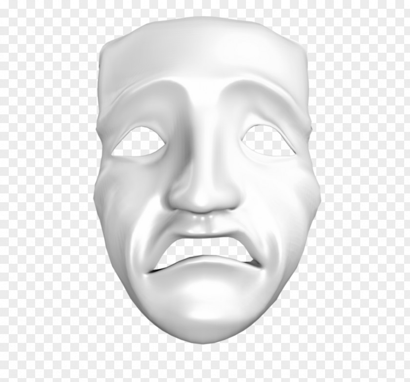 Mask Domino Sadness PNG