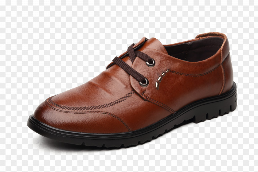 Men's Shoes Leather Oxford Shoe Dress PNG
