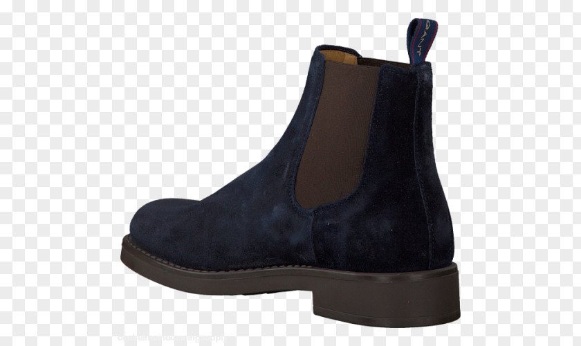 Oscar Chelsea Suede Boot Gant Jennifer Black Shoes Boots PNG