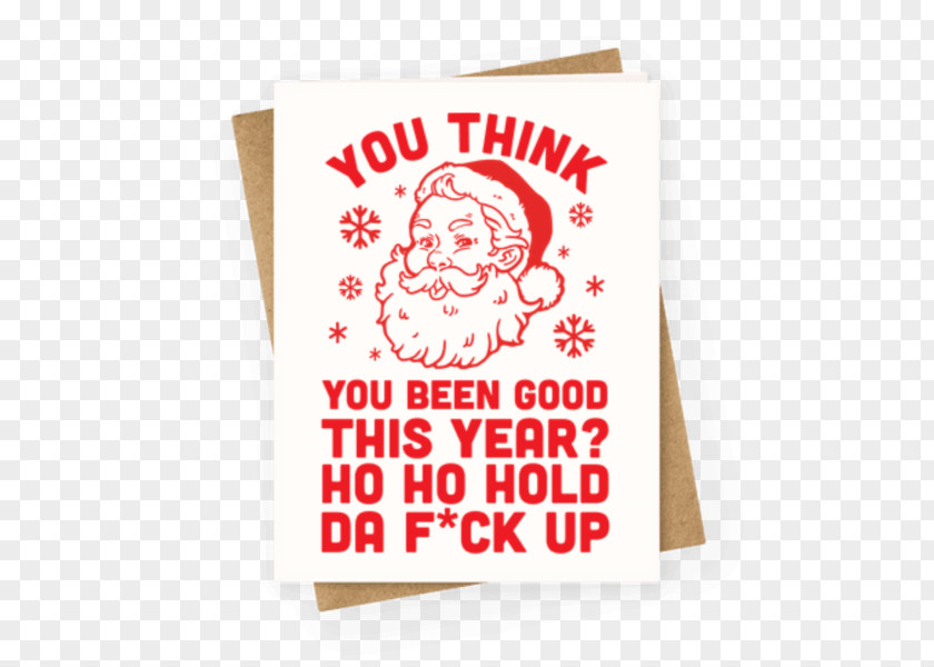 Santa Claus Greeting & Note Cards Christmas Card Gift PNG