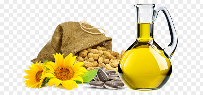 Sunflower Oil Common Cooking Oils Vegetable PNG