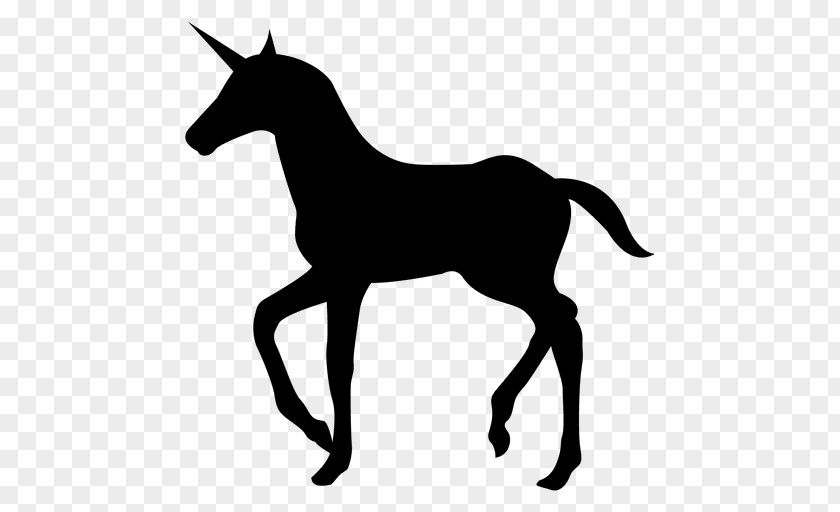 Animal Silhouettes Horse Silhouette Unicorn PNG