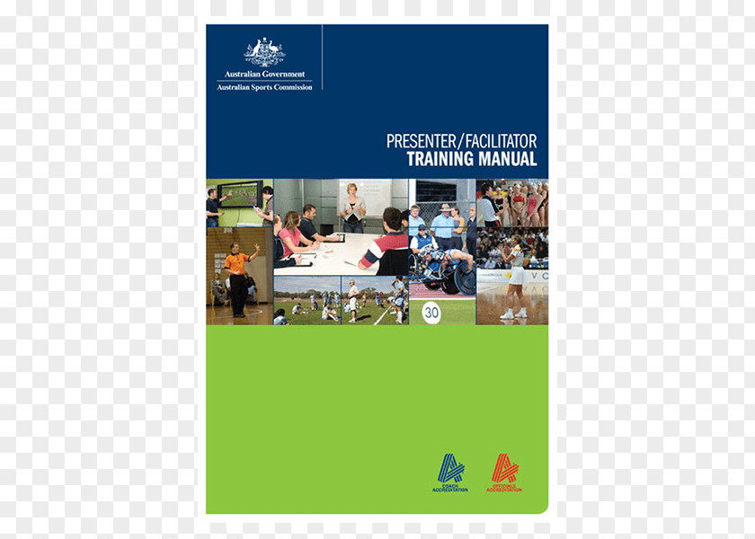 Australian Sports Commission Presenter/facilitator Training Manual Display Advertising Brand PNG