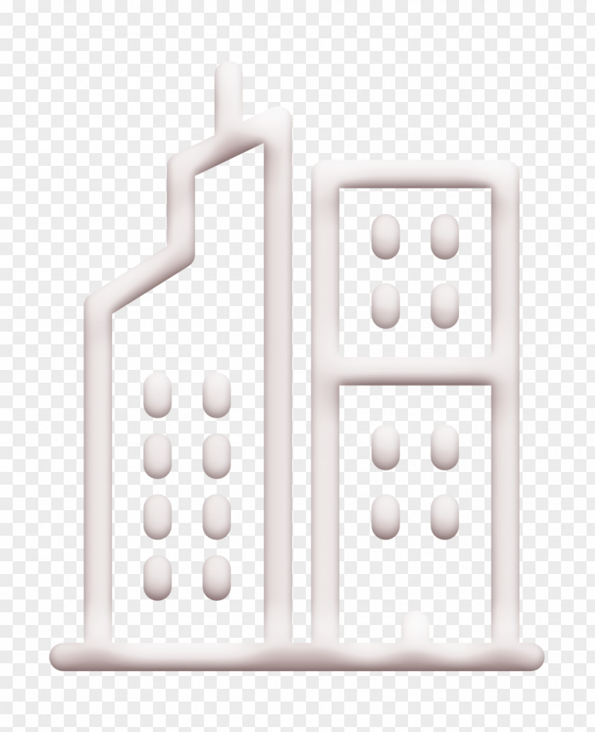 Buildings Icon Flats City Elements PNG