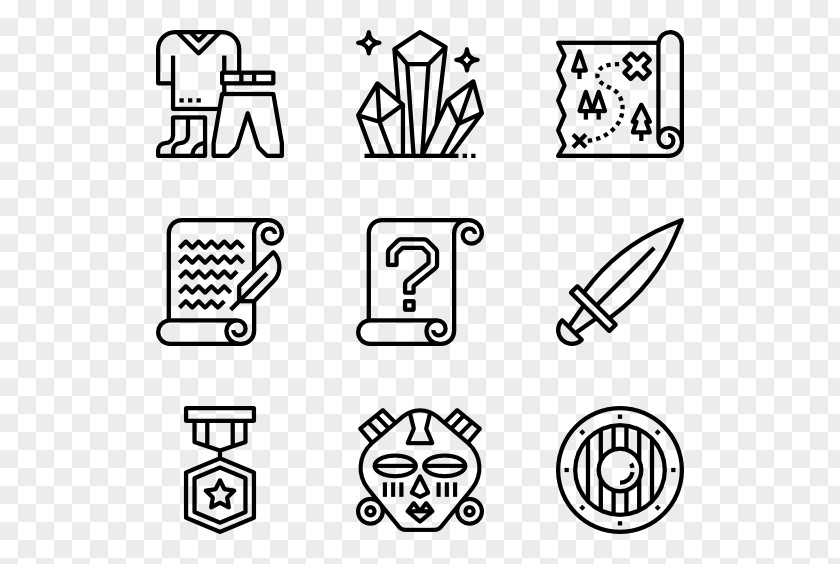 Fancy Fonts Icon Design PNG