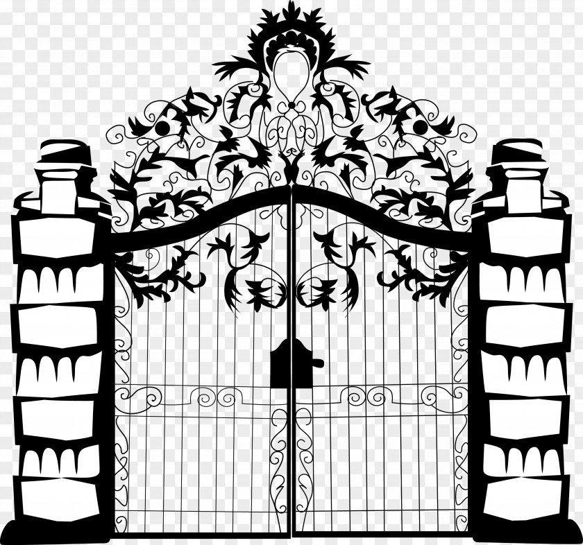 Hand Painted Residential Gate Map Door Window PNG