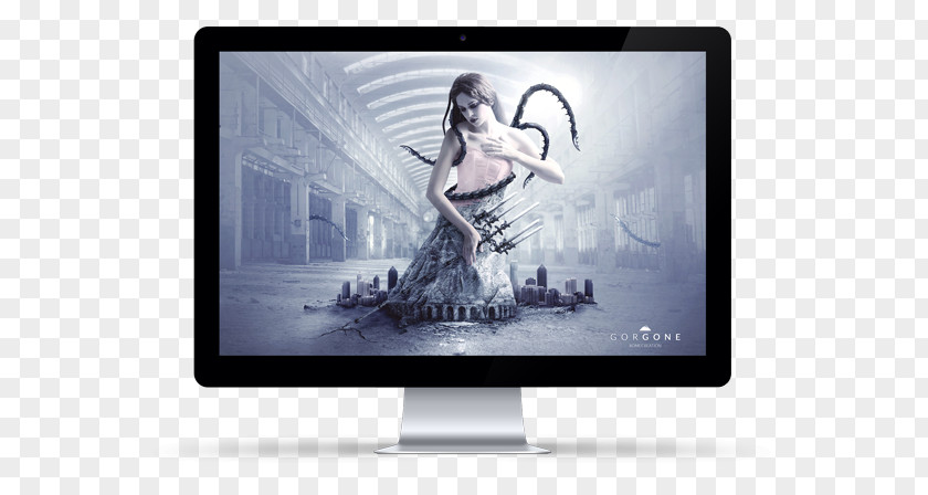 Creative Print Ads Appreciate Computer Monitors Multimedia Display Advertising PNG