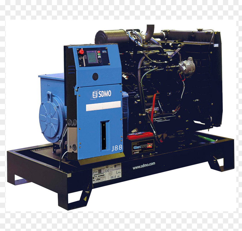 Engine-generator Diesel Generator Electric Sdmo Kohler Co. PNG