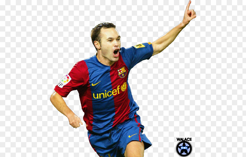 Fc Barcelona Andrés Iniesta FC Fuentealbilla Spain National Football Team Player PNG