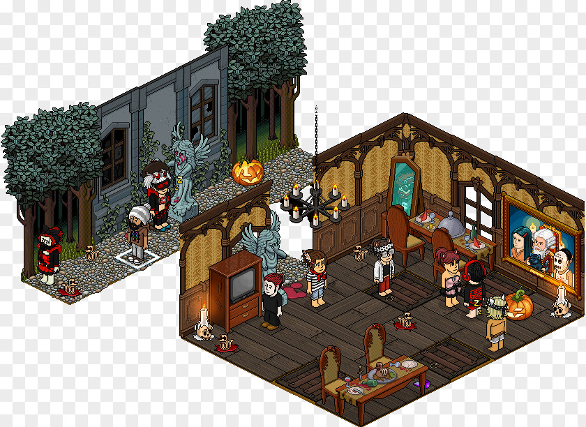 Forest Habbo Game PNG