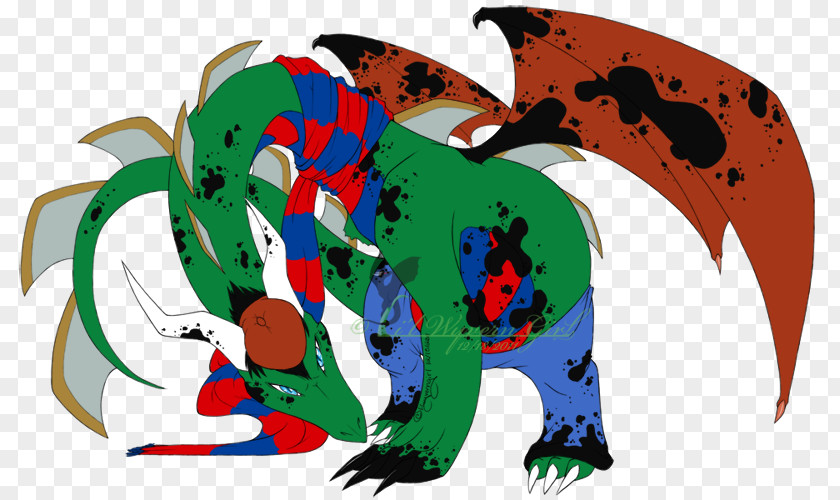 Ink Dragon DeviantArt Character Fiction PNG