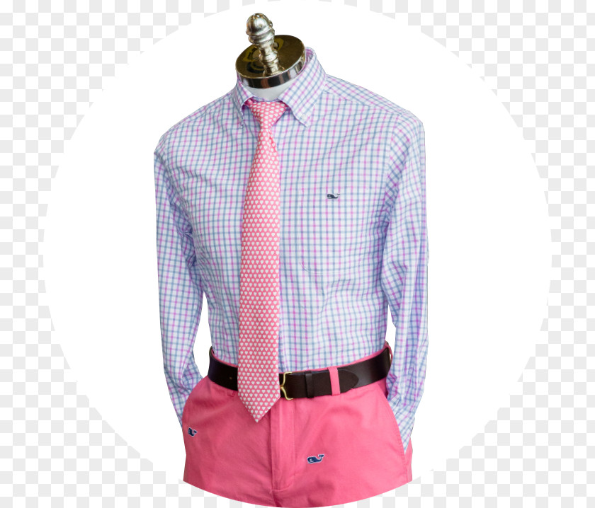 Japanese Cherry Blossom Festival Tour Dress Shirt Tartan Collar Pink M Sleeve PNG