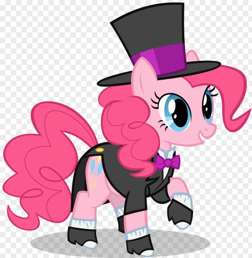 Pony Pinkie Pie Tuxedo Singing Telegram Clip Art PNG