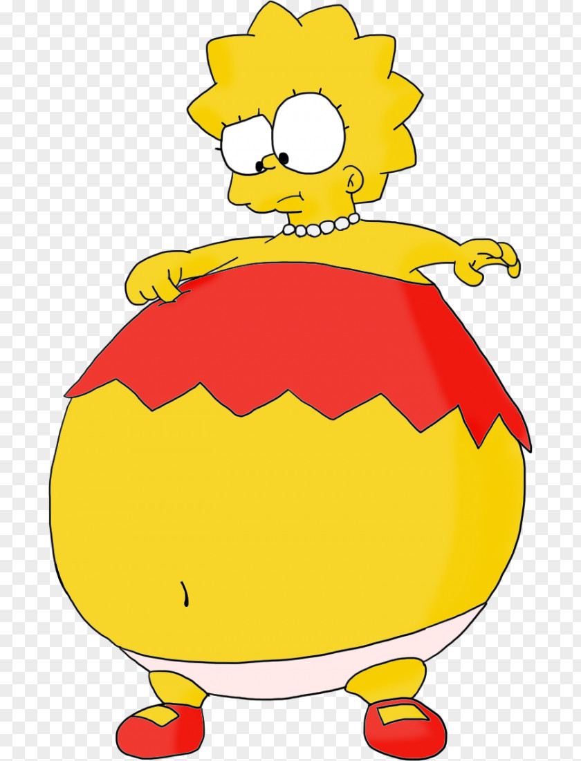 Bart Simpson Lisa Marge Homer Bloating PNG