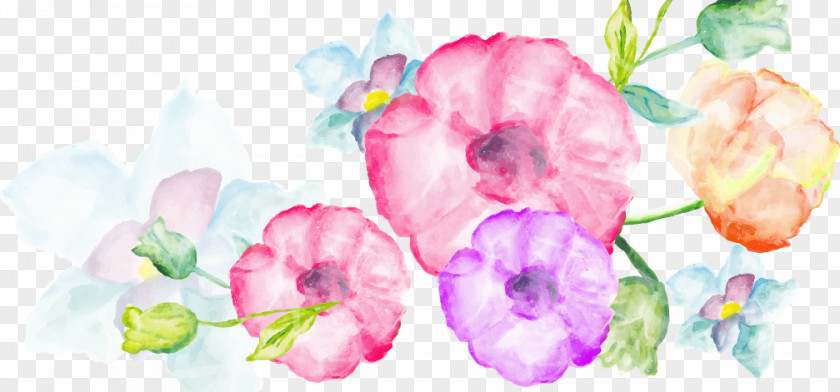 Flower Watercolor: Flowers Watercolor Painting Vector Graphics Watercolour PNG