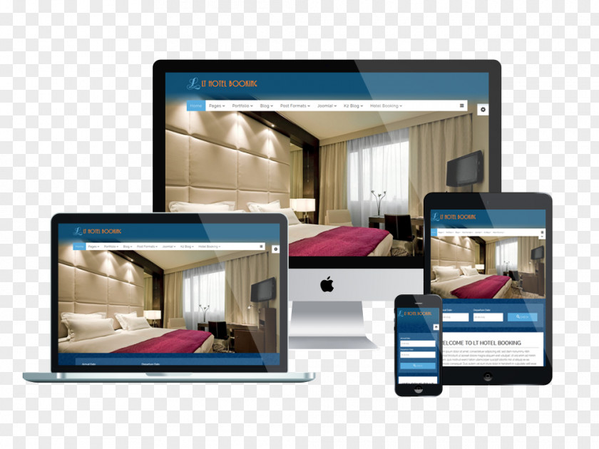 Hotel Computer Monitors Hyatt Regency Paris Etoile Multimedia Display Advertising PNG