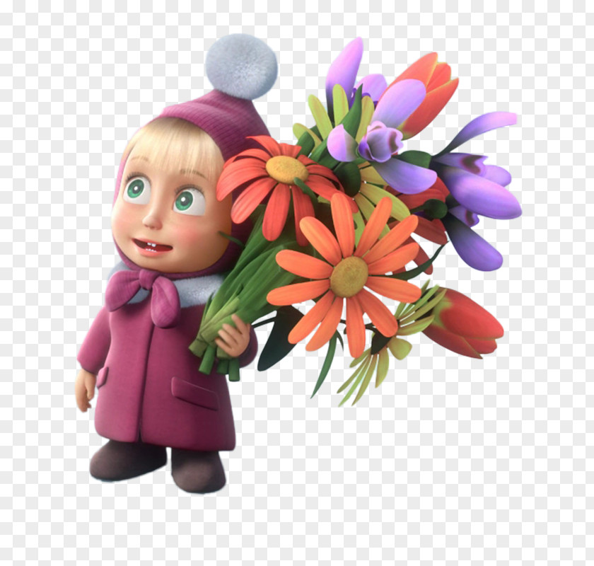 Masha And The Bear Scrapbooking Clip Art PNG