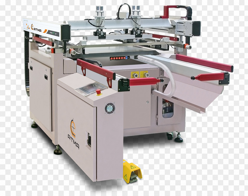 Print Screen Technology Machine Printing Press Roller PNG