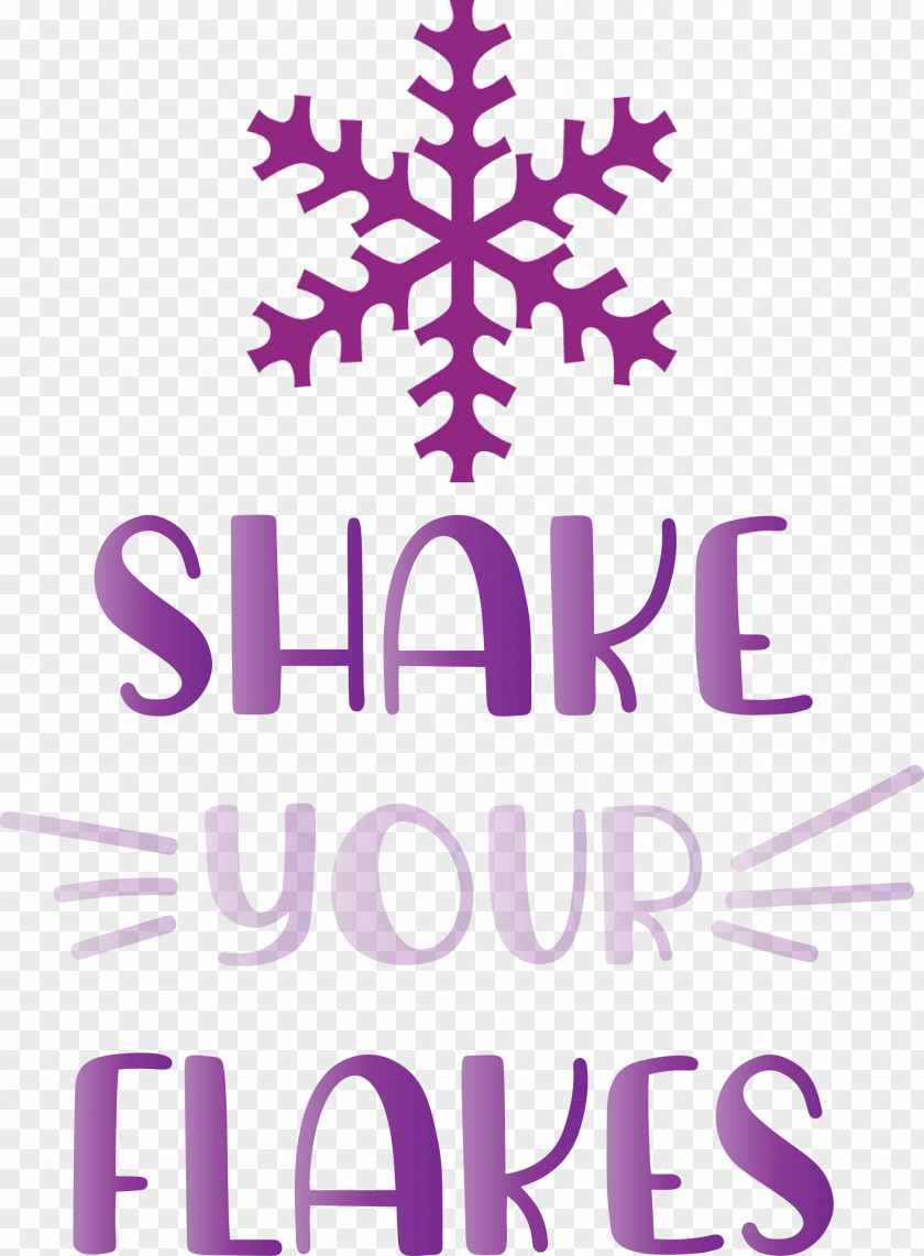 Snow Shake Your Flakes Winter PNG