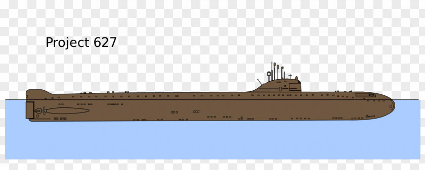 Submarine Soviet Union November-class Nuclear K-3 Leninsky Komsomol PNG