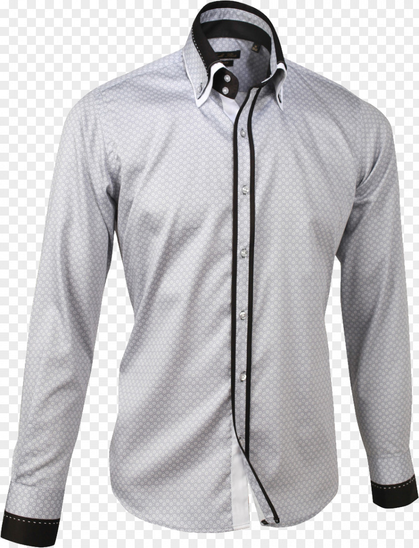 Attire Dress Shirt Detachable Collar White Tie PNG