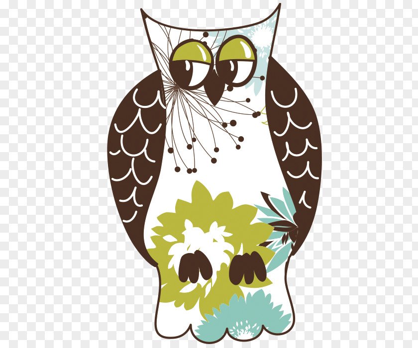 Calico Owl Illustrator Cartoon Illustration PNG