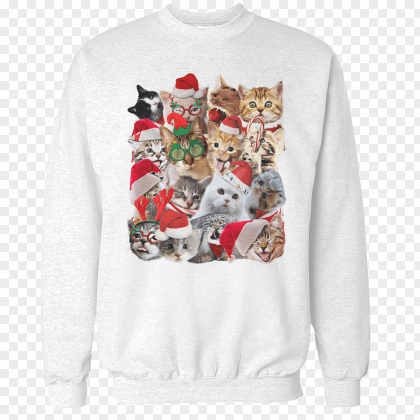 Christmas Jumper Sweater T-shirt Santa Claus PNG
