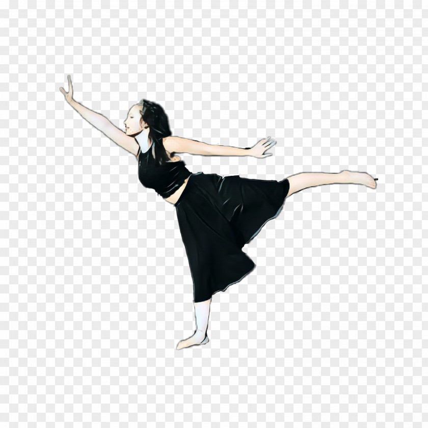 Kick Concert Dance Athletic Move Dancer Modern Arm PNG
