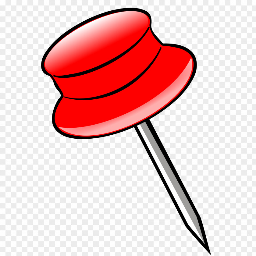 Pushpin Drawing Pin Clip Art PNG