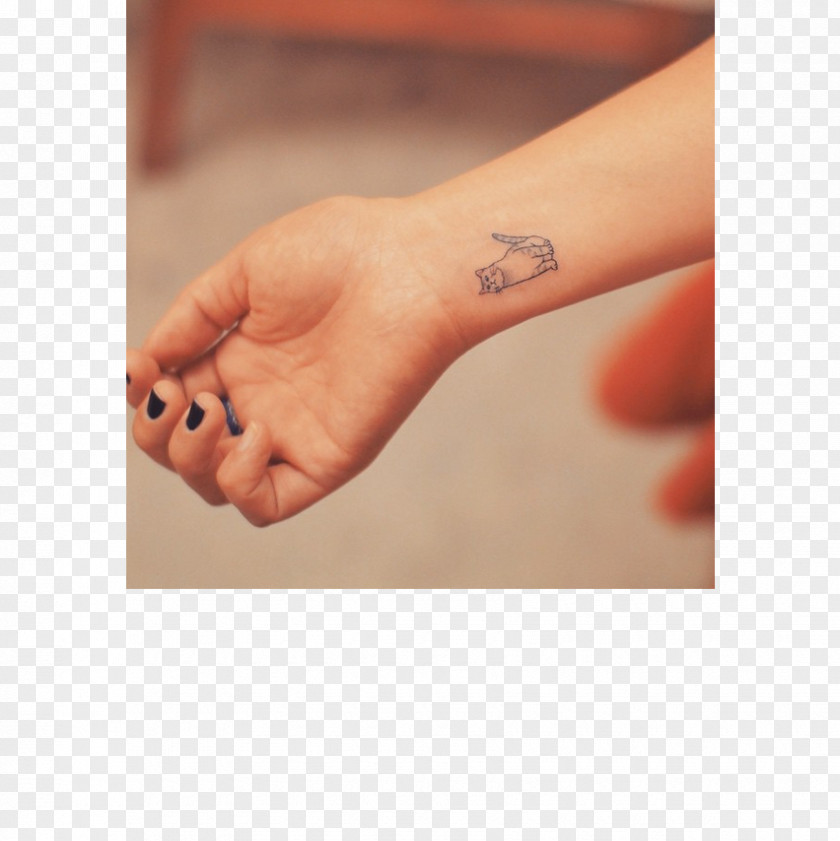 Tatouage Cat Tattoo Kitten Felidae Wrist PNG