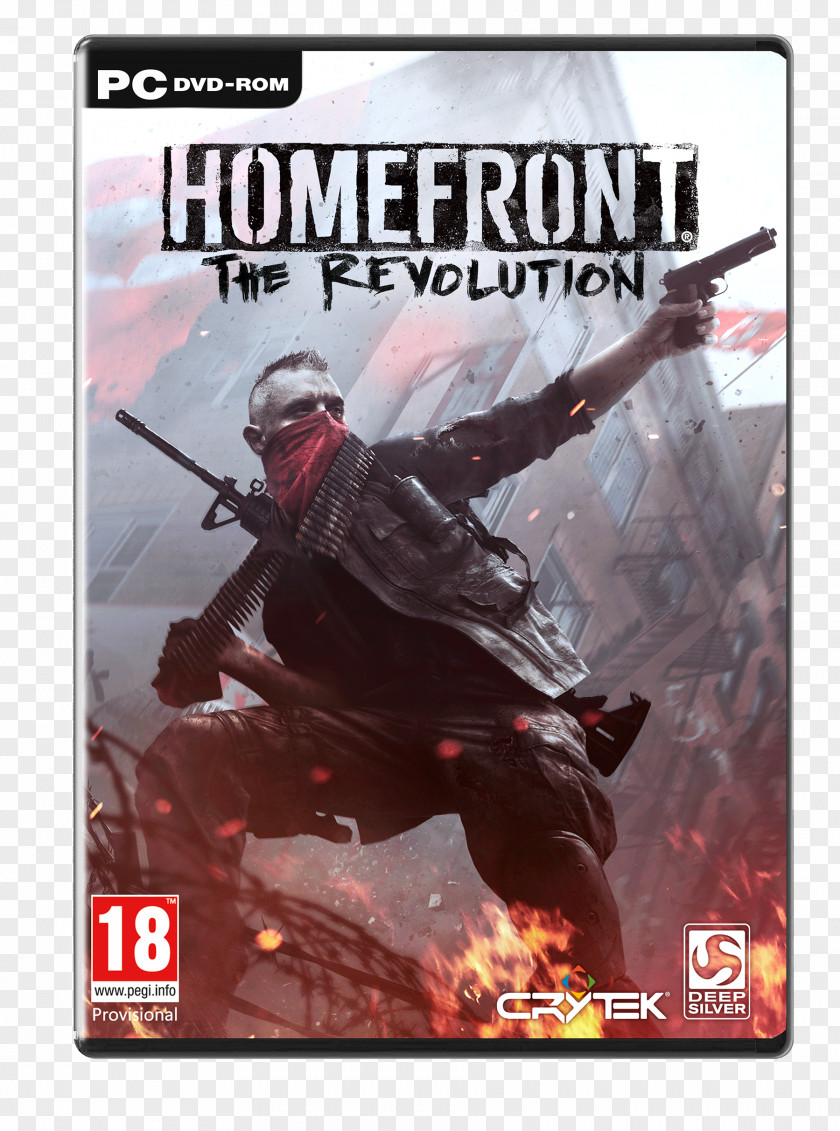 Deep Silver Dambuster Studios Homefront: The Revolution Video Game PlayStation 4 Xbox One PNG