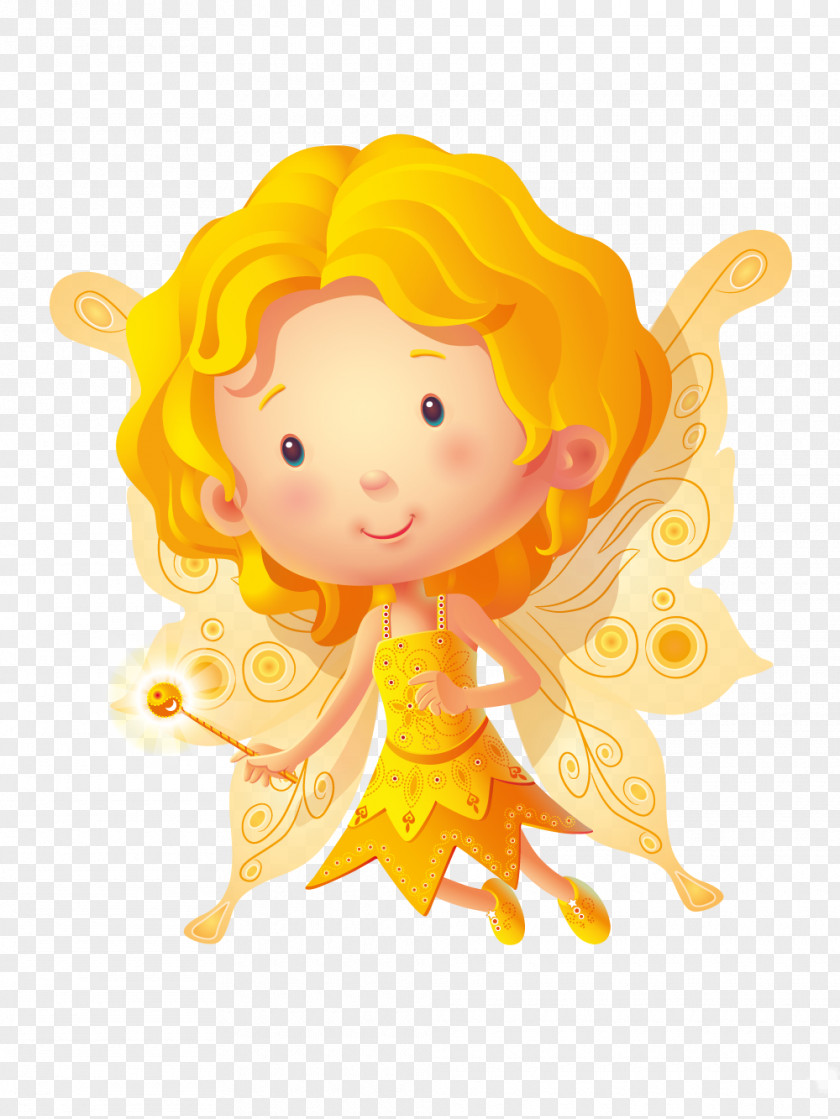 Fairy Cartoon Doll Angel M PNG