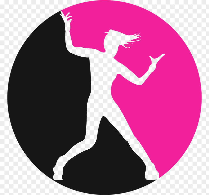 Fitness Logo Physical Dance Move & Groove Aerobics PNG