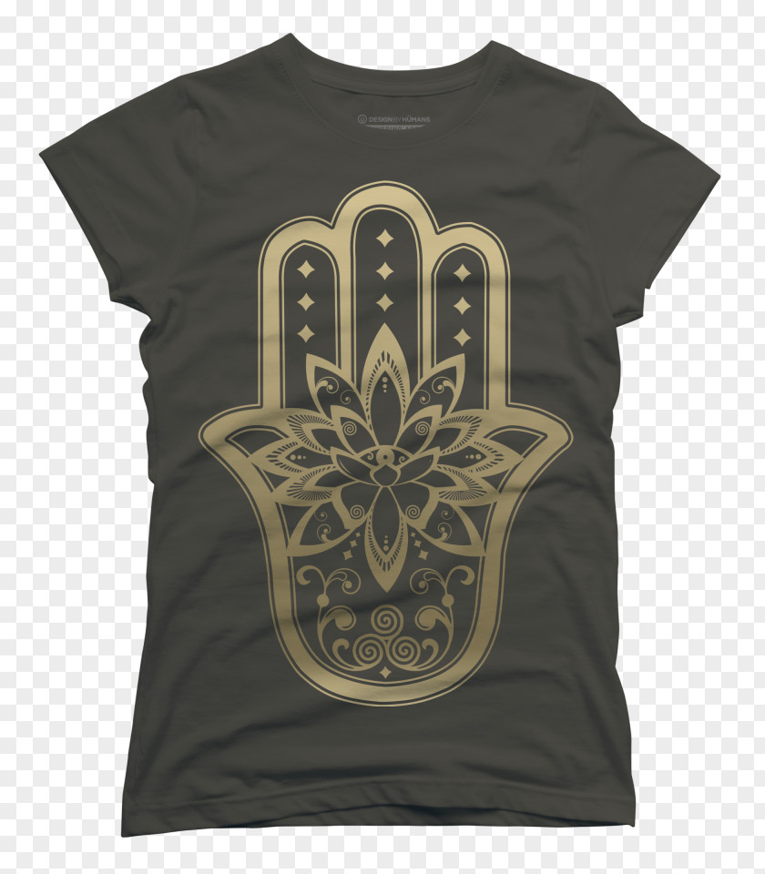 Floral Shirt T-shirt Hamsa Wall Decal Amulet Flower PNG