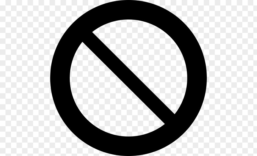 Forbidden Prohibition In The United States Symbol Ban PNG