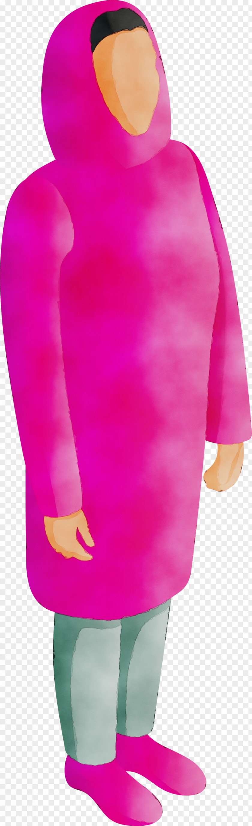 Pink Clothing Magenta Sleeve Costume PNG