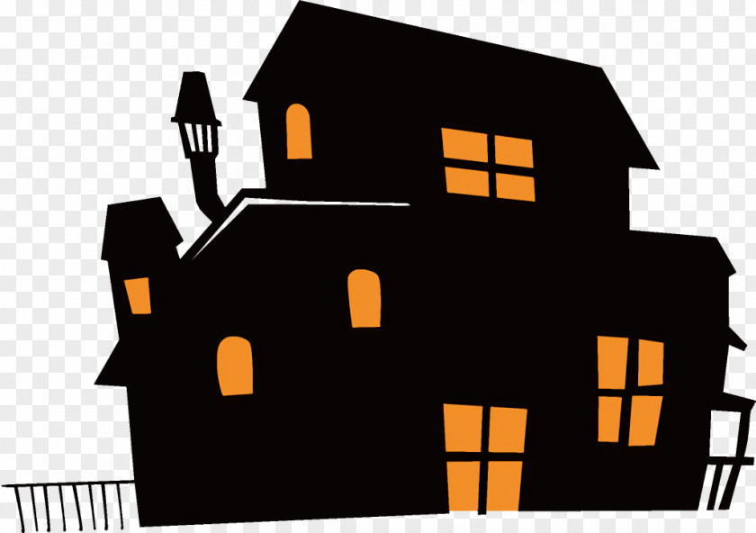 Real Estate Home Haunted House Halloween PNG