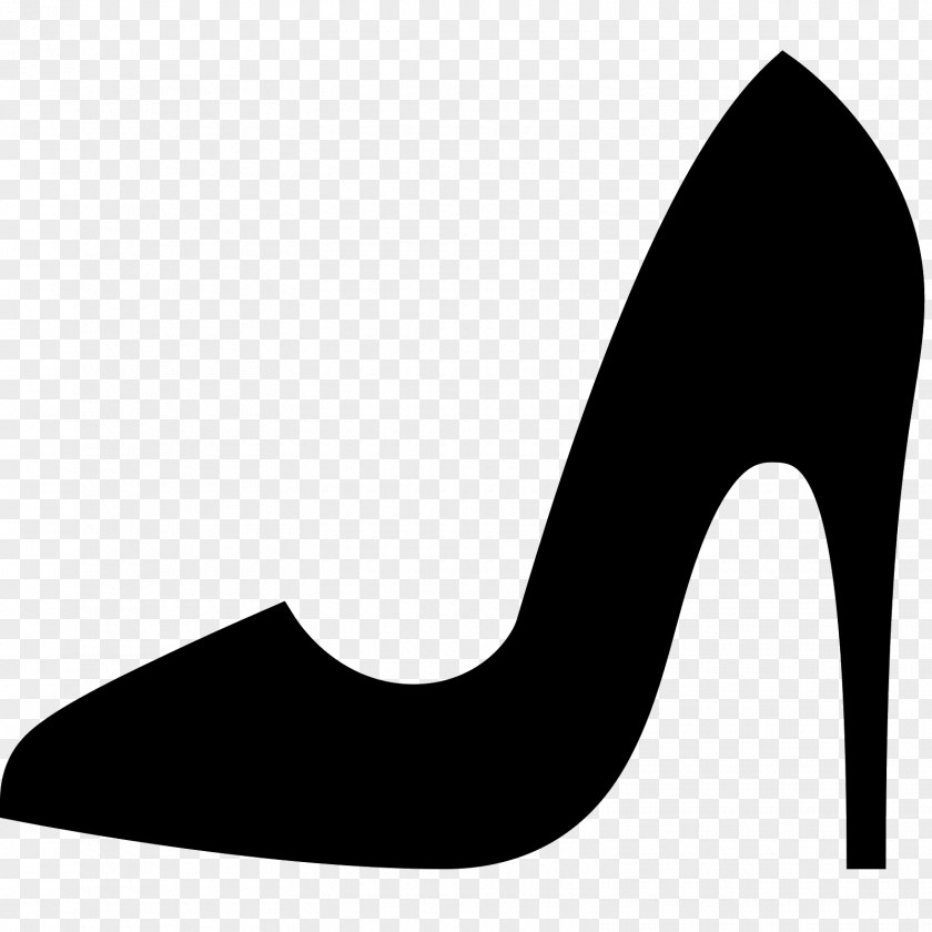 Woman Side Face High-heeled Shoe Clip Art PNG