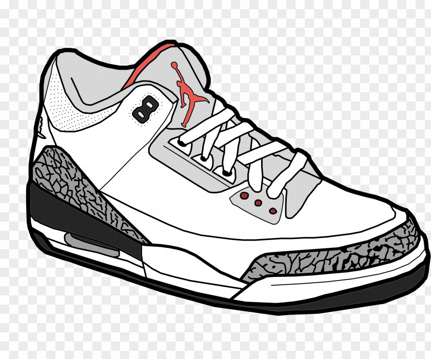 Cartoon Shoes Jumpman Air Jordan Shoe Sneakers Clip Art PNG
