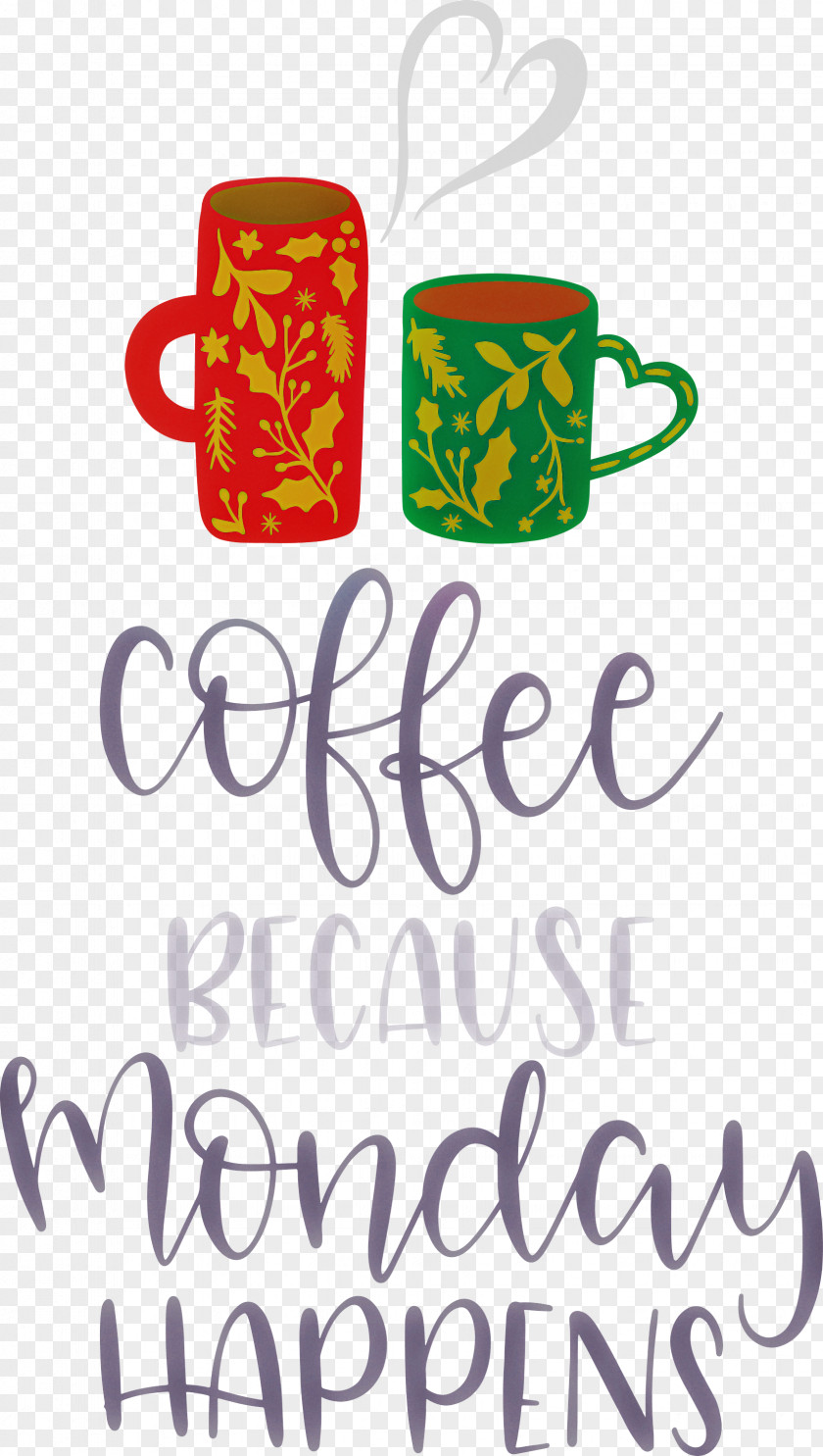 Coffee Monday PNG