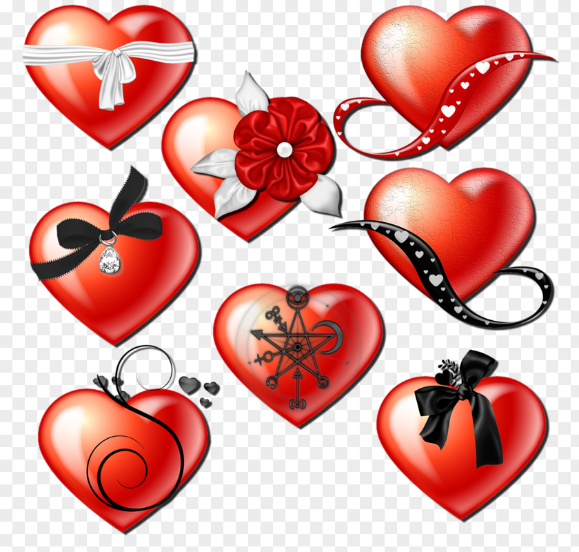 Heart Love Valentine's Day Clip Art Image PNG