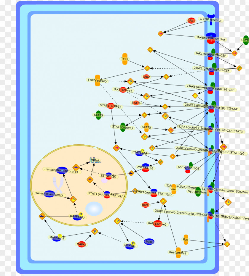 Line Point Diagram PNG