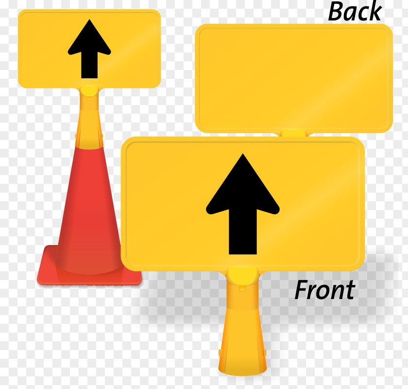 Road Valet Parking Traffic Cone PNG