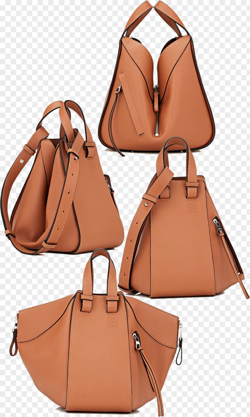 Bag Handbag Leather Hammock LOEWE PNG