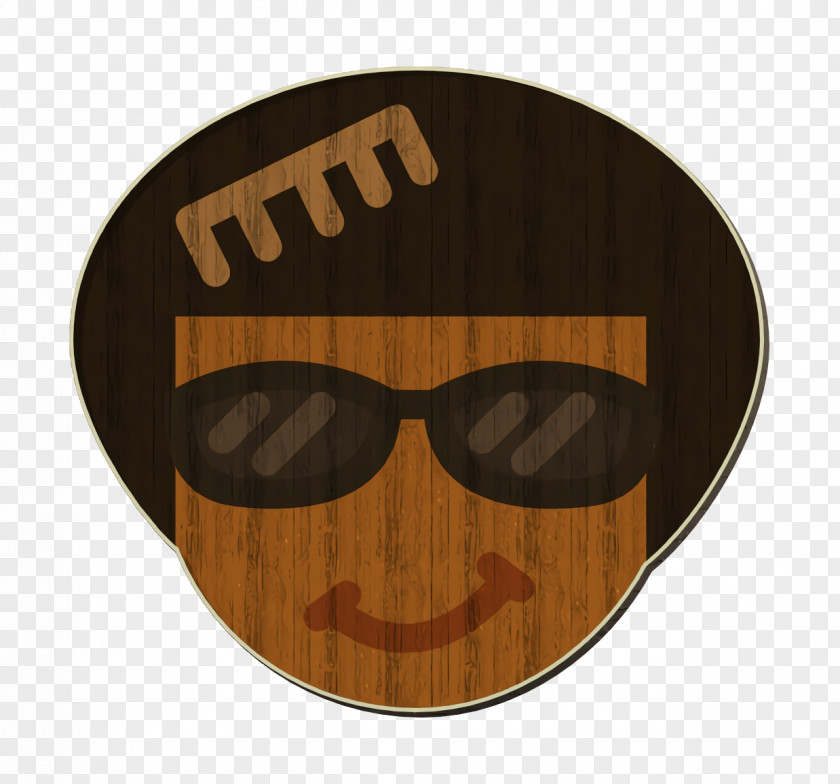 Hair Icon Emoticon Set Afro PNG