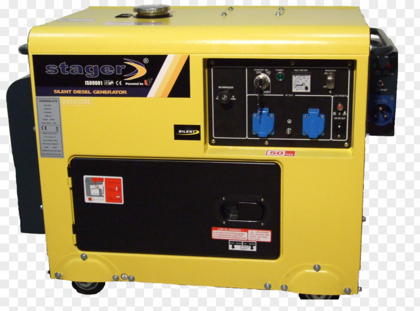 Power Generator Electric Diesel Automation Electricity Electrical Energy PNG