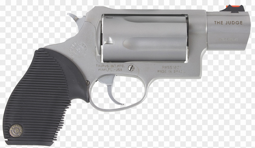 Taurus Judge Firearm .45 Colt Revolver PNG