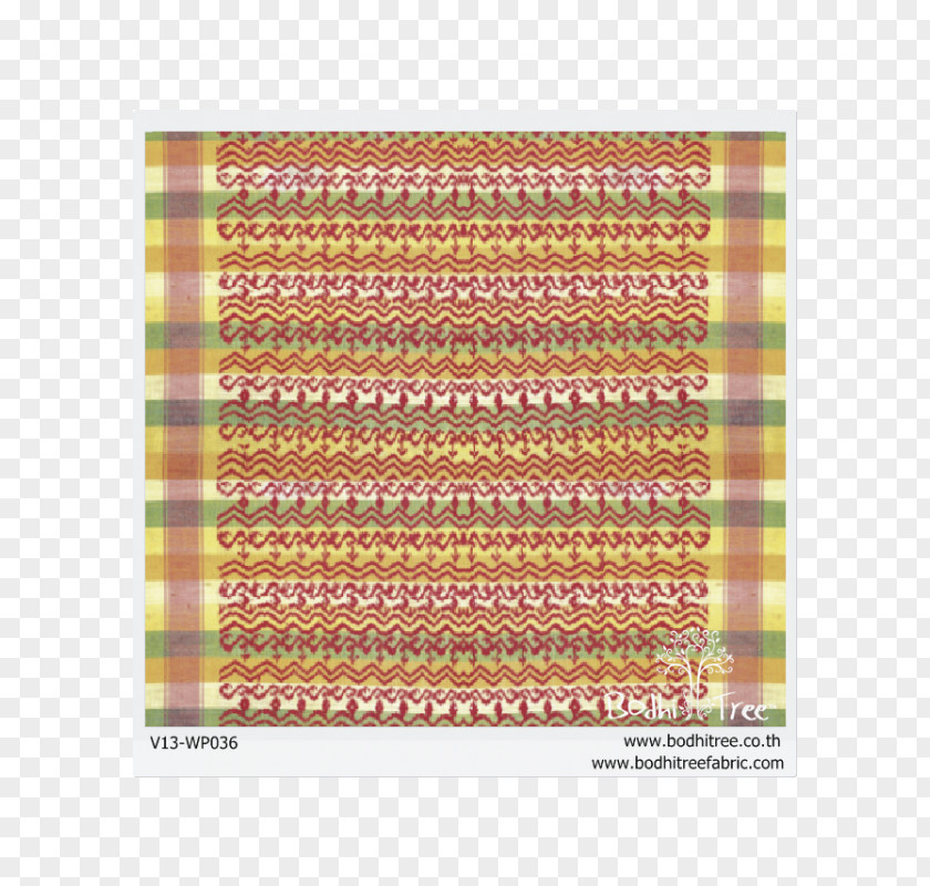 Thai Graphic Textile Wall Place Mats Pattern PNG