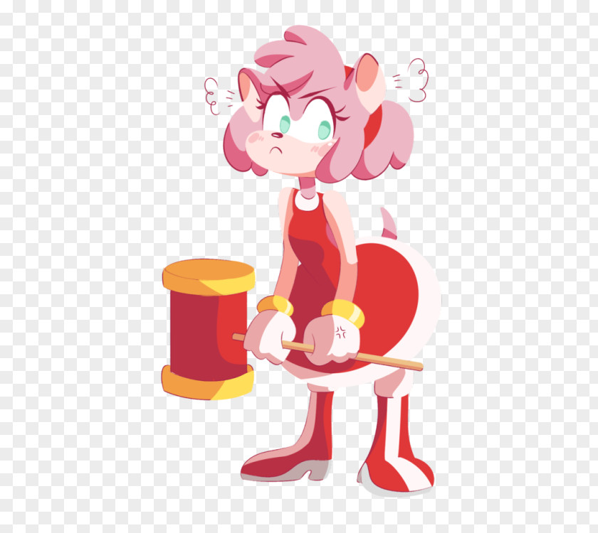 Amy Rose Knuckles The Echidna Sonic Hedgehog Aesthetics PNG